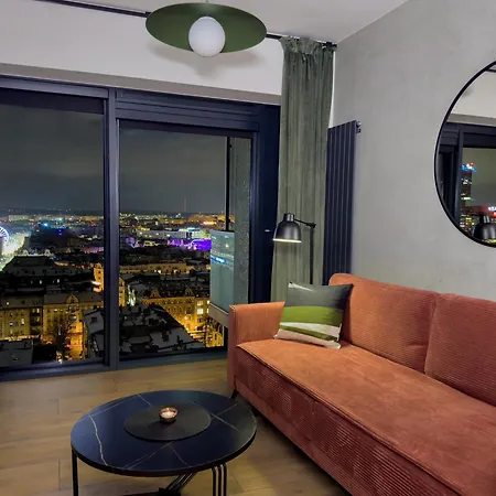 Urban Global Loft 17th Floor No 17 - Air Condition - Free Garage * Katowice