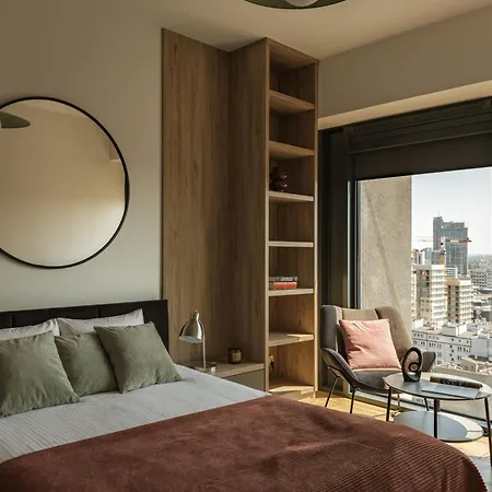 Apartment Urban Global Loft 17th Floor No 17 - Air Condition - Free Garage Katowice