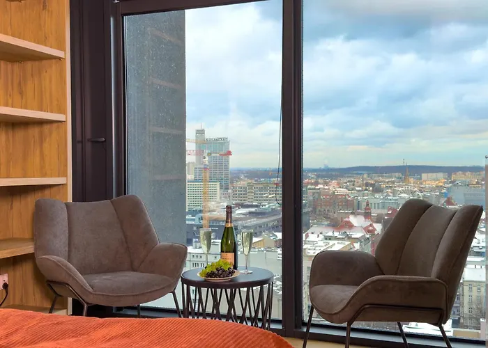 Urban Global Loft 17th Floor No 17 - Free Garage - Self Check-in - No Deposit Appartement