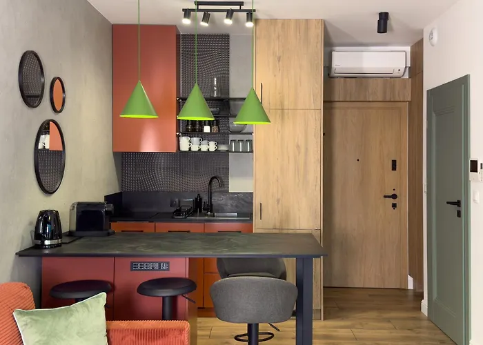 Apartment Urban Global Loft 17th Floor No 17 - Free Garage - Self Check-in - No Deposit