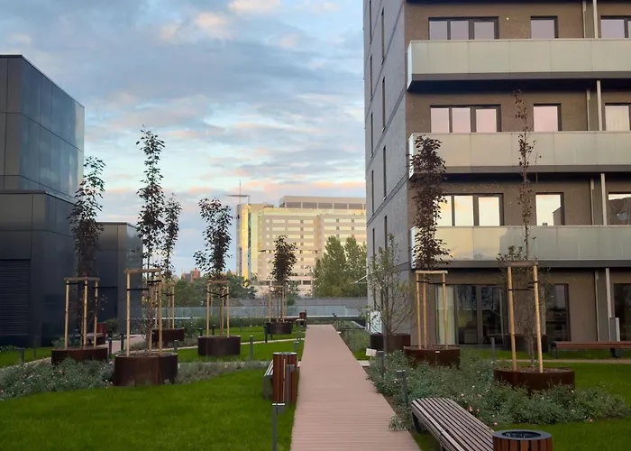 Urban Global Loft 17th Floor No 17 - Free Garage - Self Check-in - No Deposit Appartement